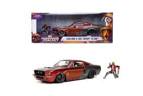 Guardians of the Galaxy Diecast Model 1/24 1967 Ford Mustang Star Lord Jada Toys