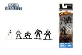 Marvel Comics Nano Metalfigs Diecast Mini Figures 5-Pack Spider-Man 2B 4 cm