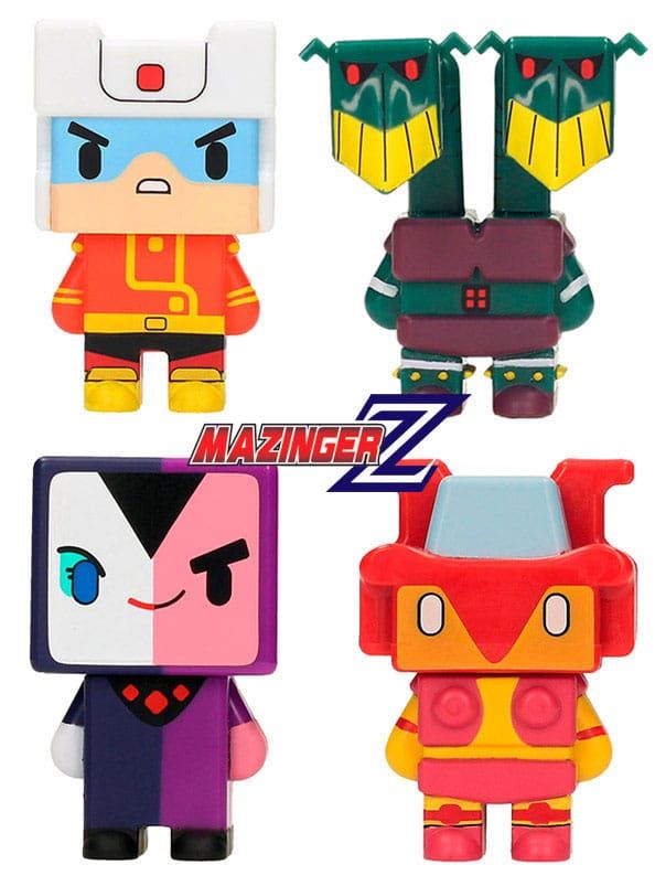 Mazinger Z Trading Figures 4-Pack Pixel 004 Set 7 cm SD Toys