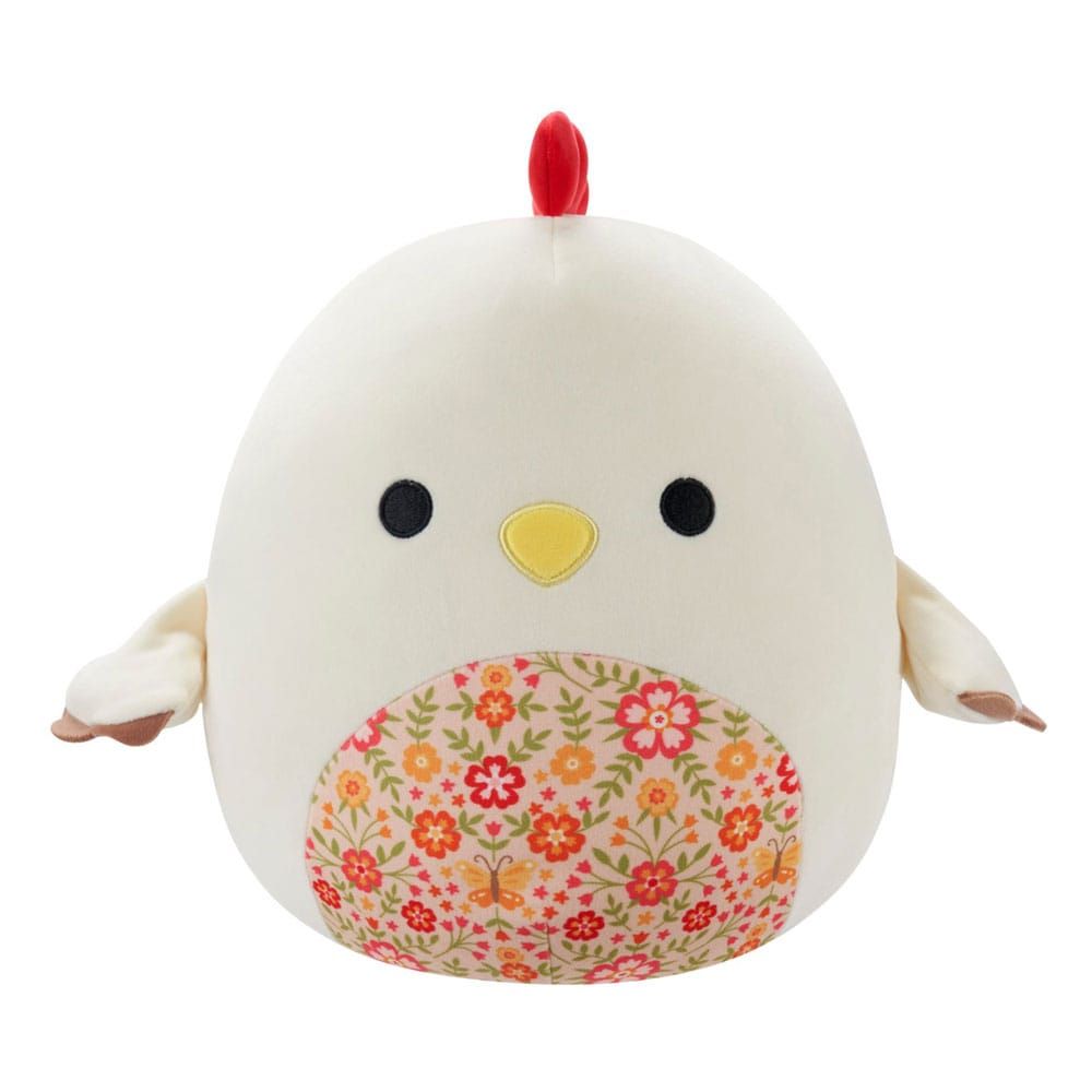 Squishmallows Plush Figure Beige Rooster with Floral Belly Todd 30 cm Jazwares