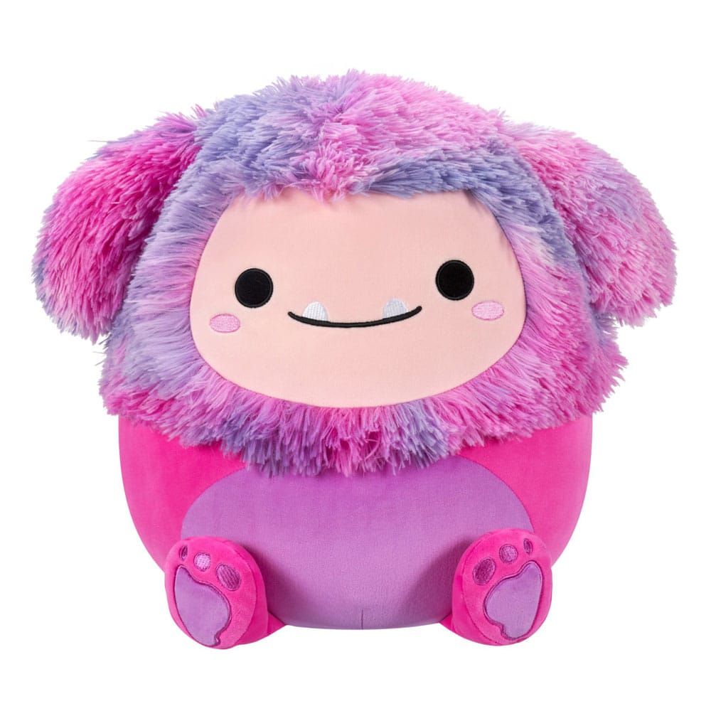 Squishmallows Plush Figure Magenta Bigfoot with Multicolored Hair Woxie 30 cm Jazwares