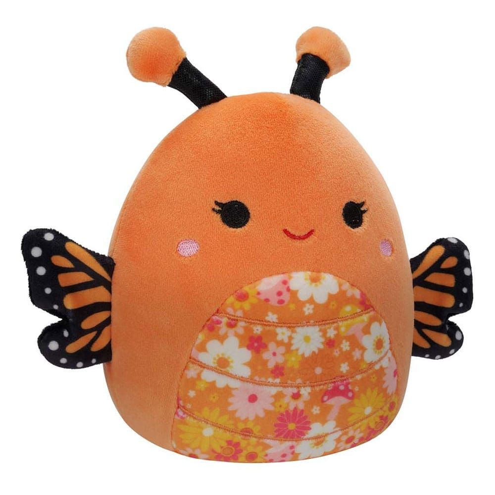 Squishmallows Plush Figure Orange Monarch Butterfly with Floral Belly Mony 40 cm Jazwares