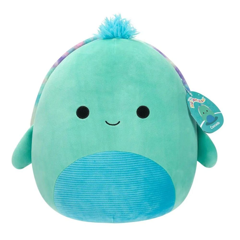 Squishmallows Plush Figure Teal Turtle with Tie-Dye Shell Cascade 40 cm Jazwares