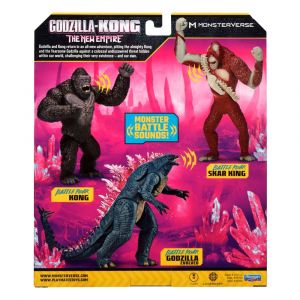 Godzilla x Kong The new Empire Action Figures Deluxe elek Figures 18 cm Assortment (4) BOTI