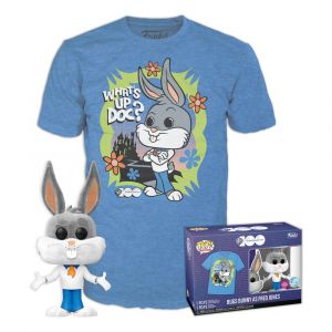 Looney Tunes POP! & Tee Box Bugs as Fred Size XL - Damaged packaging Funko