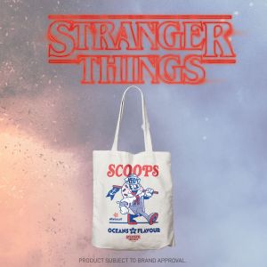 Stranger Things Tote Bag Scoops Ahoy FaNaTtik