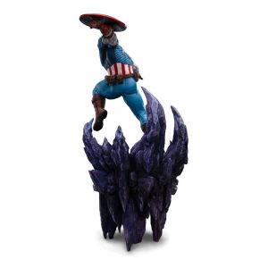 Marvel Deluxe BDS Art Scale Statue 1/10 Captain America 34 cm Iron Studios