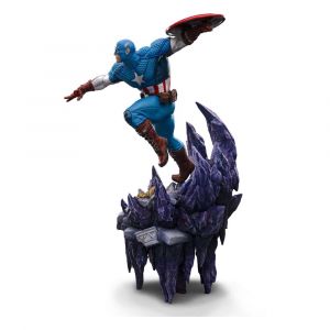 Marvel Deluxe BDS Art Scale Statue 1/10 Captain America 34 cm Iron Studios
