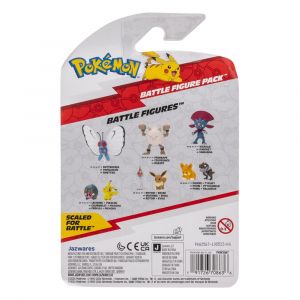 Pokémon Battle Figure Set 2-Pack Eevee #4, Rotom 5 cm Jazwares