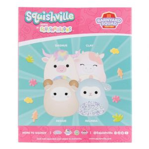 Squishville Mini Squishmallows Plush Figure 4-Pack Barnyard Squad 5 cm Jazwares