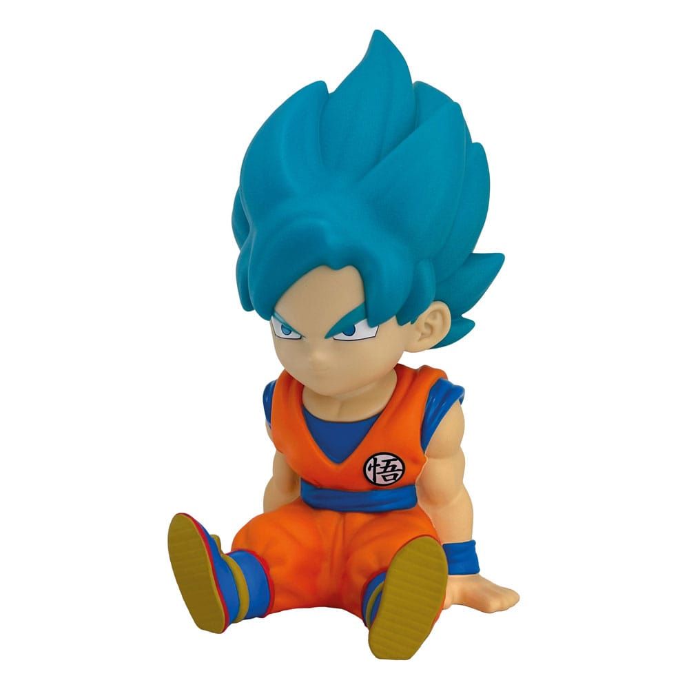 Dragon Ball Coin Bank Son Goku Super Saiyan Blue 19 cm Plastoy