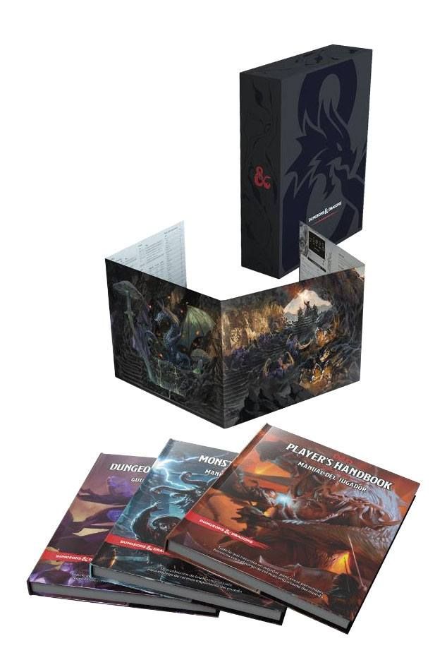 Dungeons & Dragons RPG Core Rulebooks Gift Set spanish - Damaged packaging Wizards of the Coast