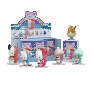 Kandy x Sanrio Blind Box ft. Jason Freeny Collection Series 3 (Snowy Dreams) Display (6)  - Damaged packaging