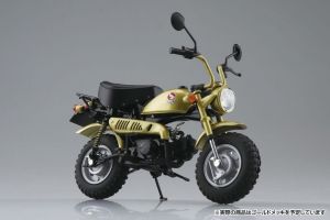 Diecast Bike Series Statue Honda Monkey Limited Monkey Gold 11 cm Aoshima