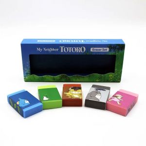 My Neighbor Totoro Eraser Set (5) Chronicle Books