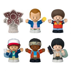Stranger Things Fisher-Price Little People Collector Mini Figures 6-Pack Castle Byers 7 cm Mattel
