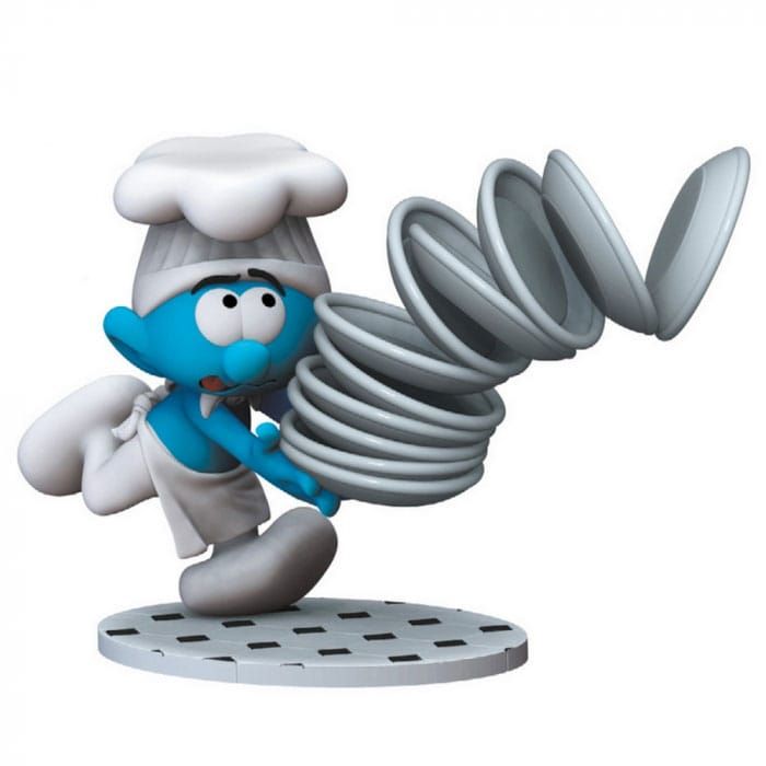 The Smurfs Statue The Chef Plastoy