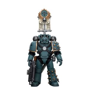 Warhammer The Horus Heresy Action Figure 1/18 Sons of Horus MKIV Tactical Squad Legionary with Legion Vexilla 12 cm Joy Toy (CN)