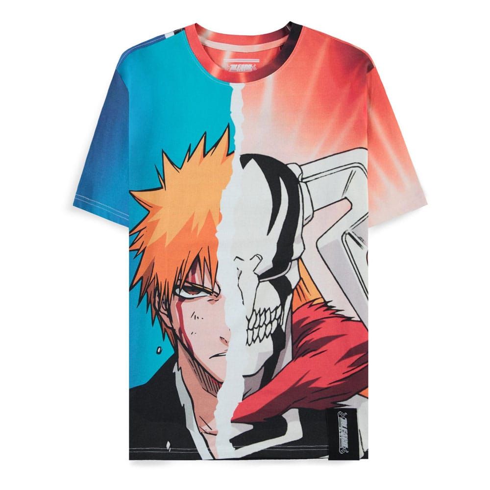 Bleach All Over Print T-Shirt Size L Difuzed