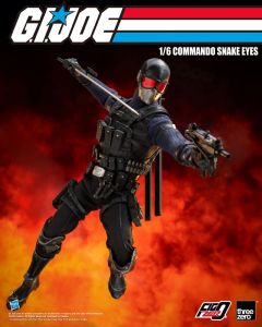 G.I. Joe FigZero Action Figure 1/6 Commando Snake Eyes 30 cm ThreeZero