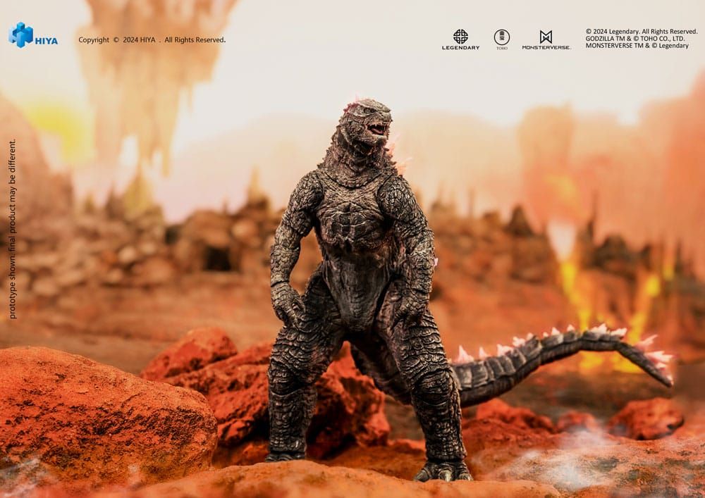 Godzilla x Kong: The New Empire Exquisite Basic Action Figure Godzilla Evolved Ver. 18 cm Hiya Toys