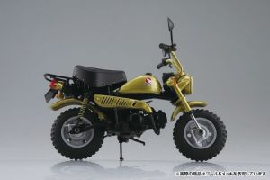 Diecast Bike Series Statue Honda Monkey Limited Monkey Gold 11 cm Aoshima