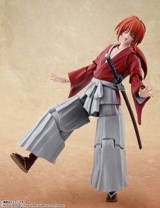 Rurouni Kenshin: Meiji Swordsman Romantic Story S.H. Figuarts Action Figure Kenshin Himura 13 cm Bandai Tamashii Nations