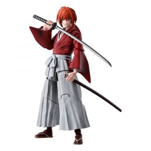 Rurouni Kenshin: Meiji Swordsman Romantic Story S.H. Figuarts Action Figure Kenshin Himura 13 cm Bandai Tamashii Nations