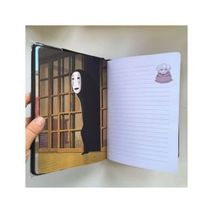 Spirited Away Notebook No Face Plush Chronicle Books