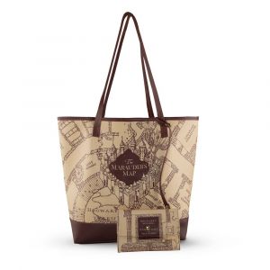 Harry Potter Shopping Bag & Pouch Marauder's Map Cinereplicas