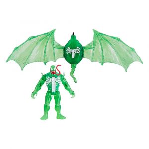 Spider-Man Epic Hero Series Web Splashers Action Figure Green Symbiote Hydro Wing Blast 10 cm Hasbro