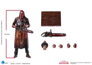 Texas Chainsaw Massacre (2022) Exquisite Mini Action Figure 1/18 Leatherface Slaughter Version 11 cm Hiya Toys