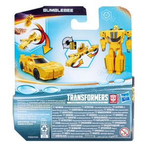 Transformers EarthSpark 1-Step Flip Changer Action Figure Bumblebee 10 cm Hasbro