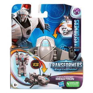 Transformers EarthSpark 1-Step Flip Changer Action Figure Megatron 10 cm Hasbro