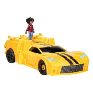 Transformers EarthSpark Spin Changer Action Figure Bumblebee & Mo Malto 20 cm Hasbro