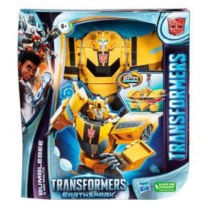 Transformers EarthSpark Spin Changer Action Figure Bumblebee & Mo Malto 20 cm Hasbro