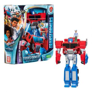 Transformers EarthSpark Spin Changer Action Figure Optimus Prime & Robby Malto 20 cm Hasbro