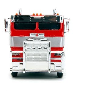 Transformers Diecast Model 1/32 T7 Optimus Prime Truck Jada Toys
