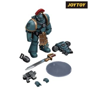 Warhammer The Horus Heresy Action Figure 1/18 Sons of Horus MKIV Tactical Squad Sergeant with Power Fist 12 cm Joy Toy (CN)