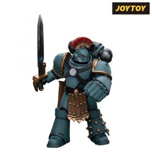 Warhammer The Horus Heresy Action Figure 1/18 Sons of Horus MKIV Tactical Squad Sergeant with Power Fist 12 cm Joy Toy (CN)