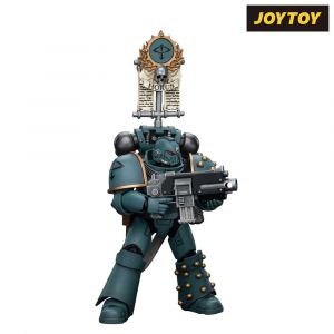 Warhammer The Horus Heresy Action Figure 1/18 Sons of Horus MKIV Tactical Squad Legionary with Legion Vexilla 12 cm Joy Toy (CN)
