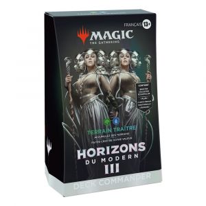 Magic the Gathering Horizons du Modern 3 Commander Decks Display (4) french Wizards of the Coast