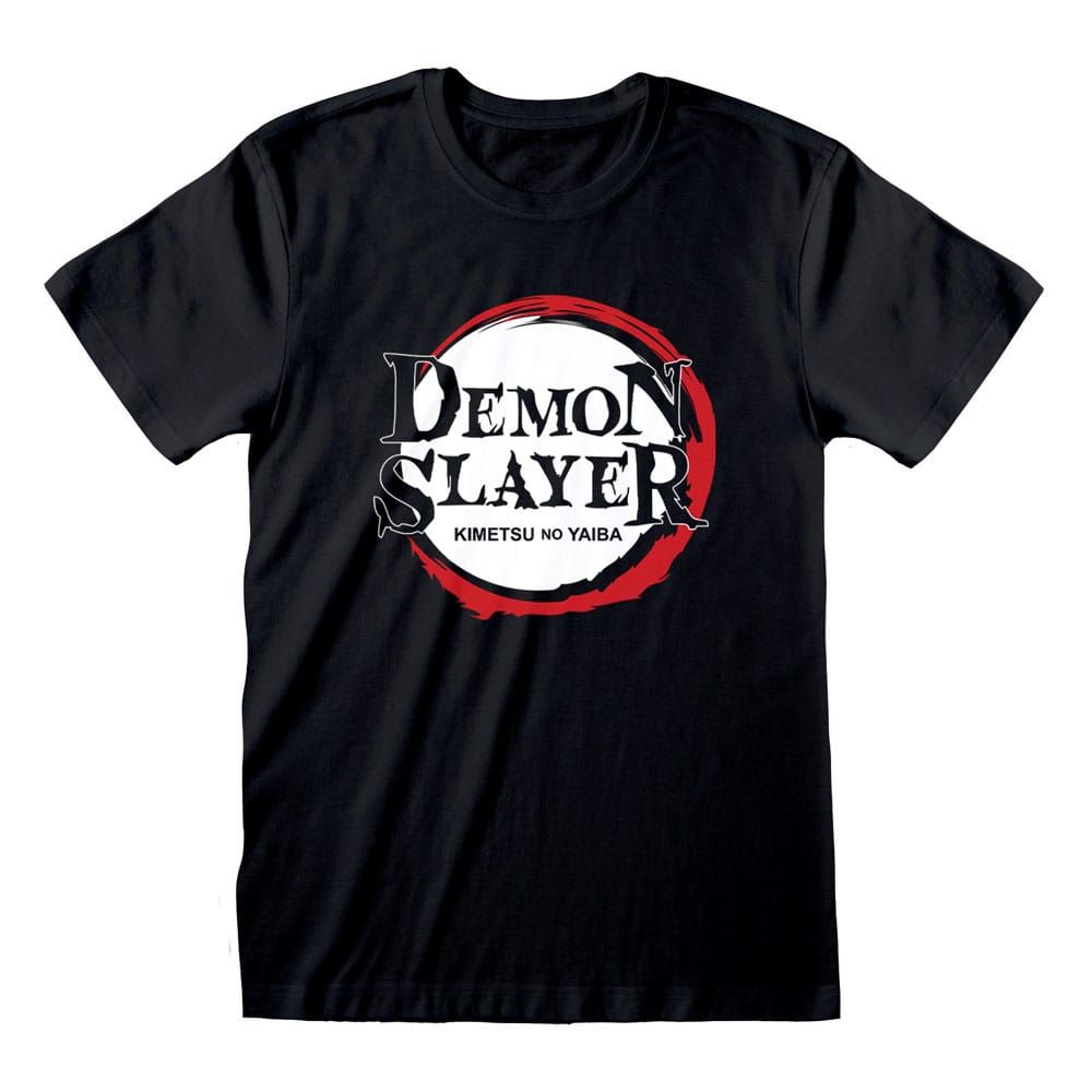 Demon Slayer: Kimetsu no Yaiba T-Shirt Logo Size S Heroes Inc