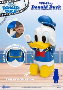 Disney Syaing Bang Vinyl Bank Mickey and Friends Donald Duck 53 cm Beast Kingdom Toys