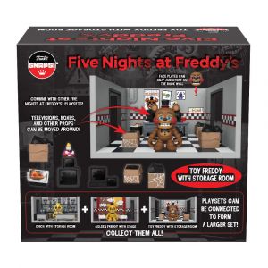 Five Nights at Freddy's Snap Playset & Action Figure Freddy's Room 9 cm Funko