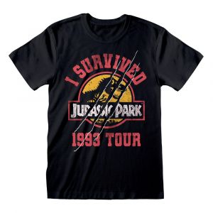 Jurassic Park T-Shirt I Survived 1993 Size L