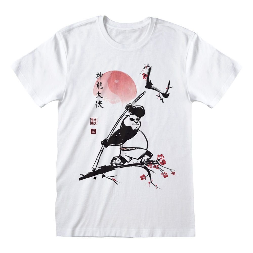 Kung Fu Panda T-Shirt Moonlight Rise Size L Heroes Inc
