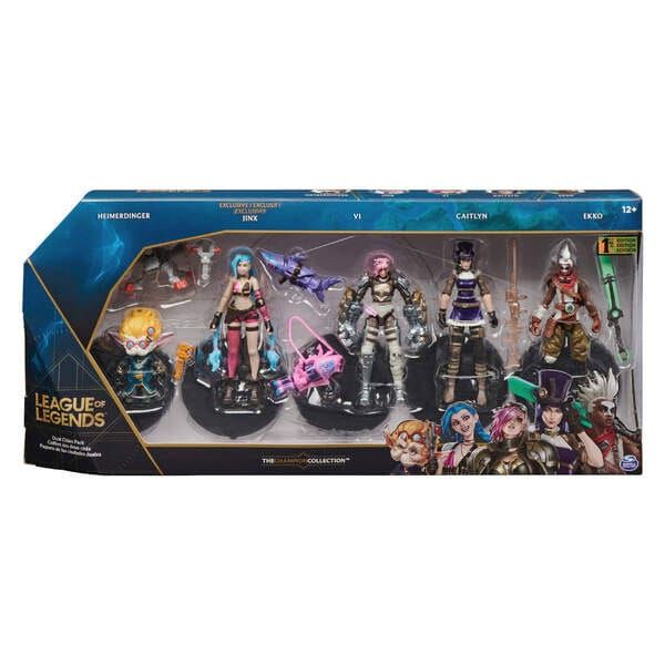 League of Legends Deluxe Action Figure 5er Pack 10 cm Spin Master
