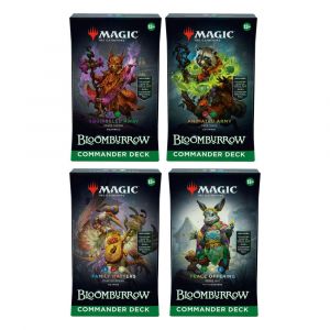 Magic the Gathering Bloomburrow Commander Decks Display (4) english Wizards of the Coast
