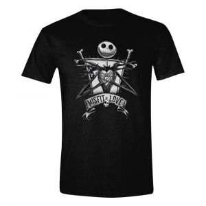 Nightmare before Christmas T-Shirt Misfit Love Size L